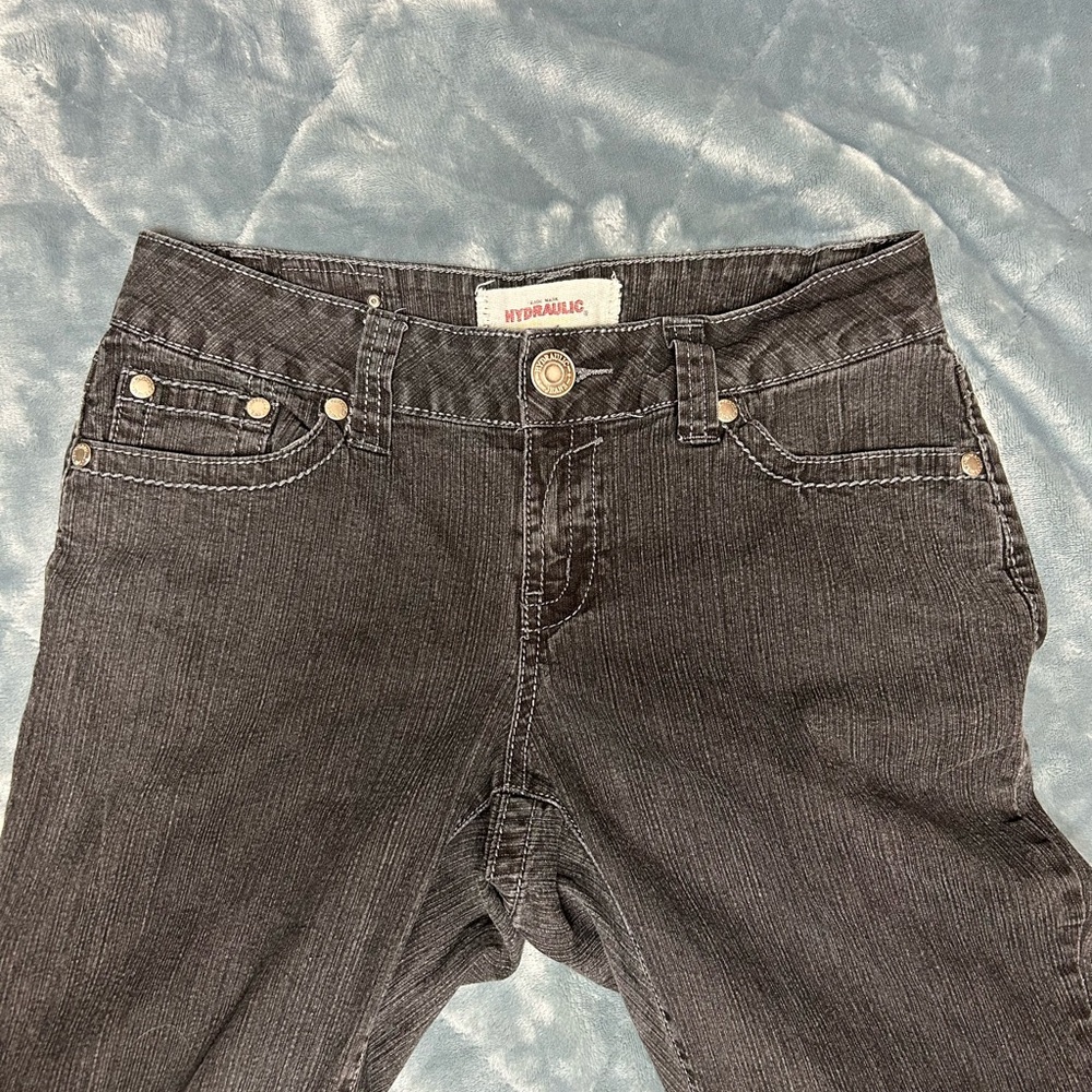Hydraulic women’s jeans size8 stretch skinny 
Black